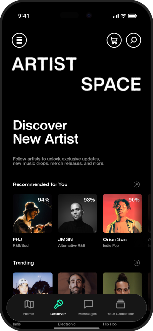 Artist Space — Discover New Artist